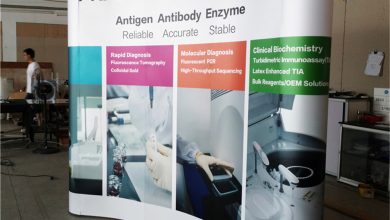 PVC Pop up Display Stand Pop up Exhibition Stand Magnetic Pop up Display