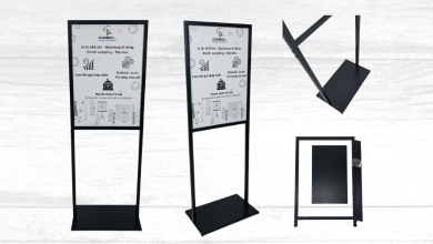 avt standee bảng chỉ dẫn