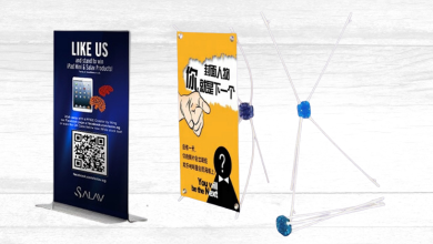 avt standee menu để bàn